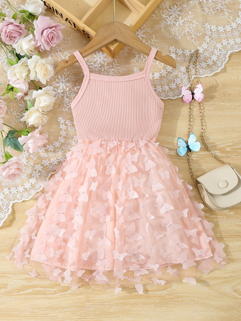 Vestiti per bambini Baby’s Elegante abito da principessa senza maniche