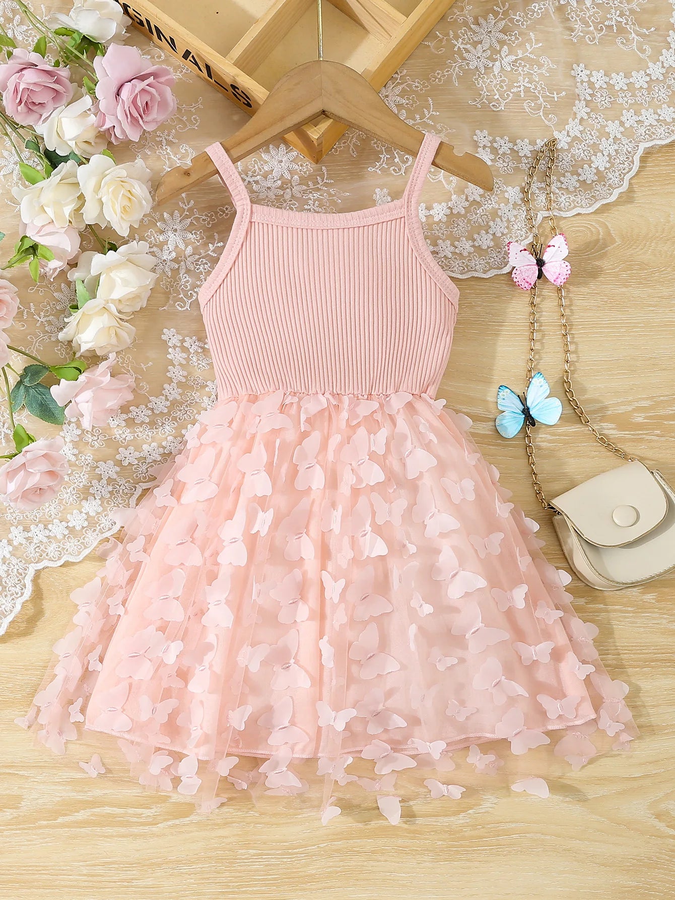 Vestiti per bambini Baby’s Elegante abito da principessa senza maniche