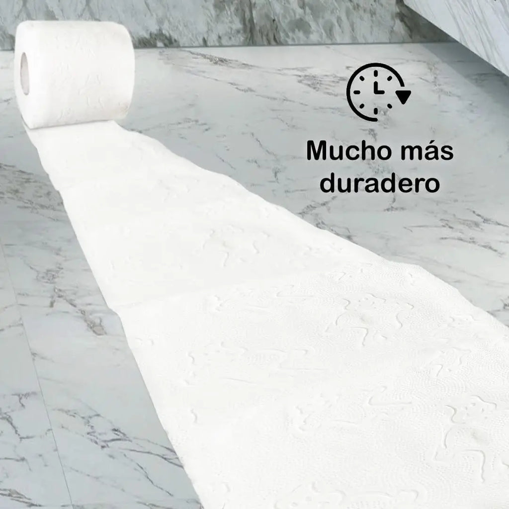 60 Rotoli Carta igienica a doppio strato morbida e resistente