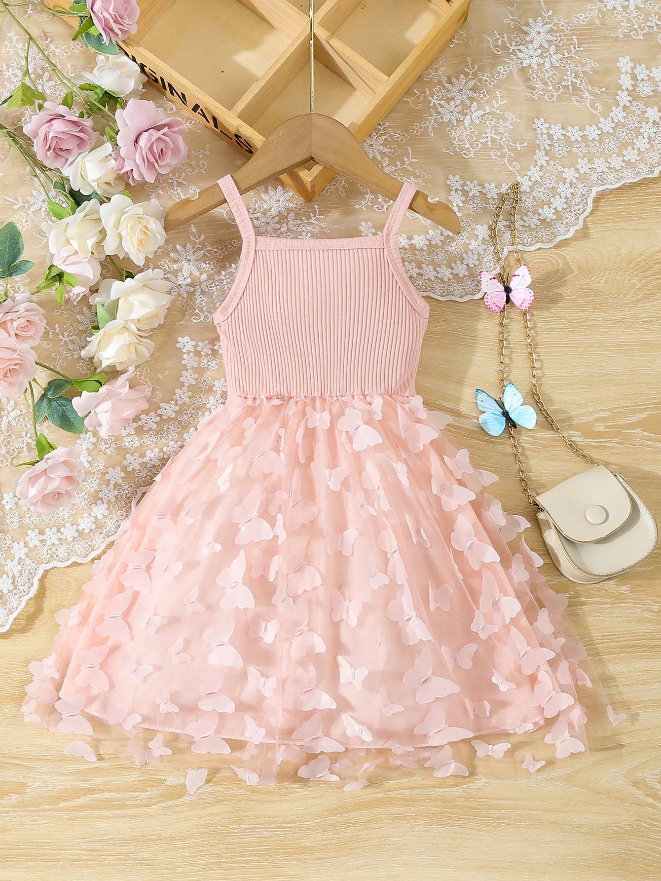 Vestiti per bambini Baby’s Elegante abito da principessa senza maniche