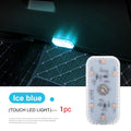 LED Touch Light Mini Wireless Auto Illuminazione per interni Ricarica USB