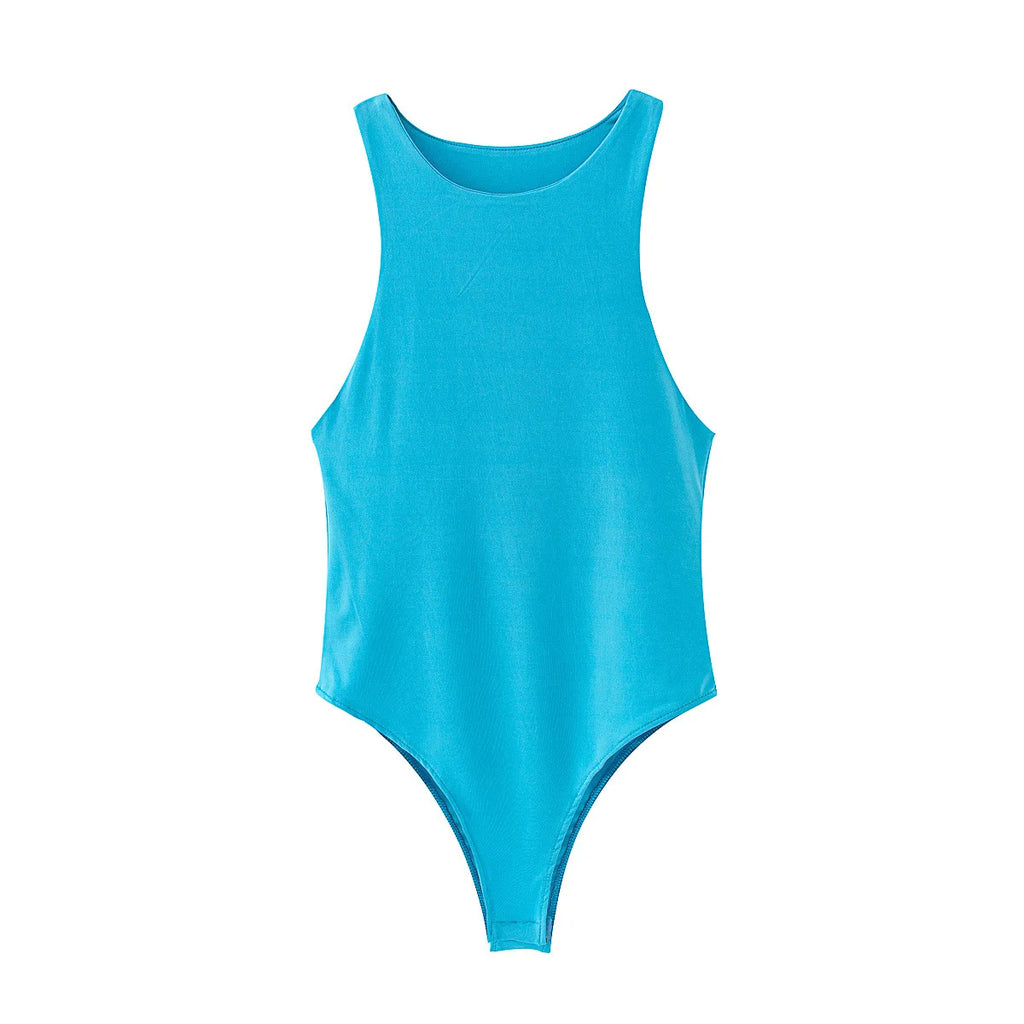 Body donna 4 colori sottile casual chic
