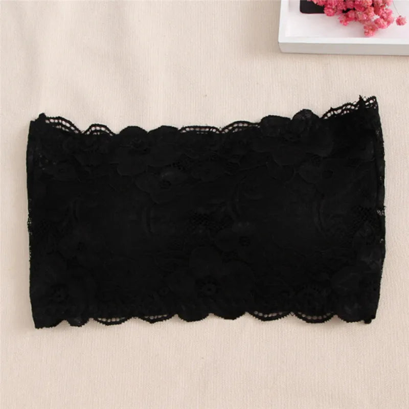 Bralet in pizzo senza spalline
