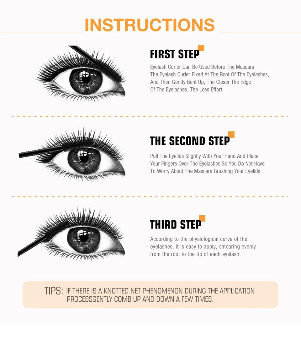 O.TWO.O Mascara di allungamento trucco professionale
