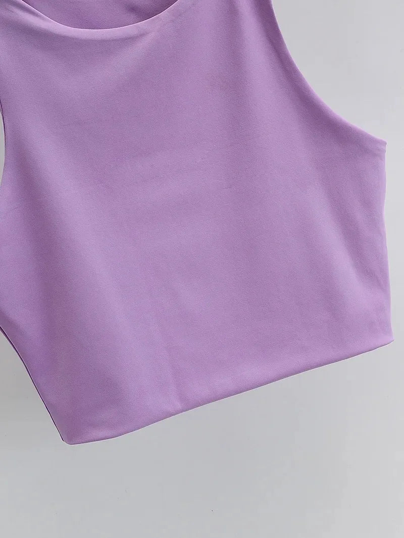 Sexy Slim Senza Maniche Doppio Nylon di buona qualità 6 colori