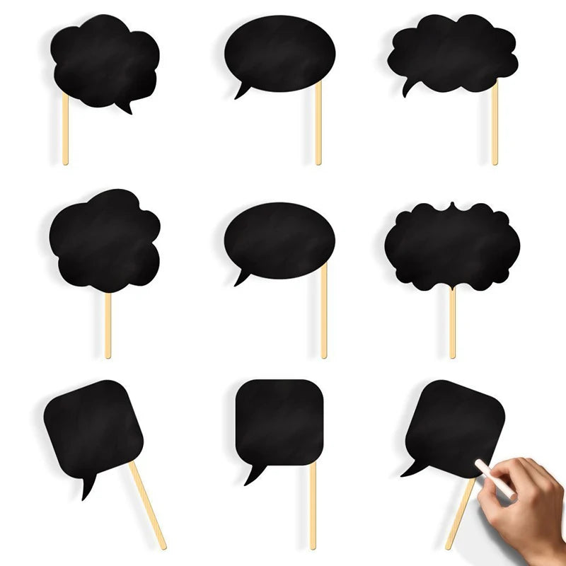 10-58 pezzi Divertimento Decorazione di nozze Photo Booth Props Fai da te Forniture per feste