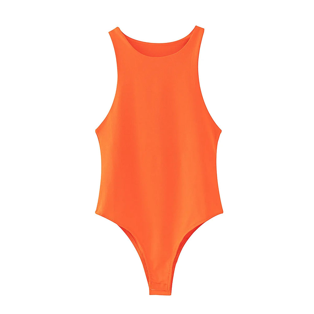 Body donna 4 colori sottile casual chic