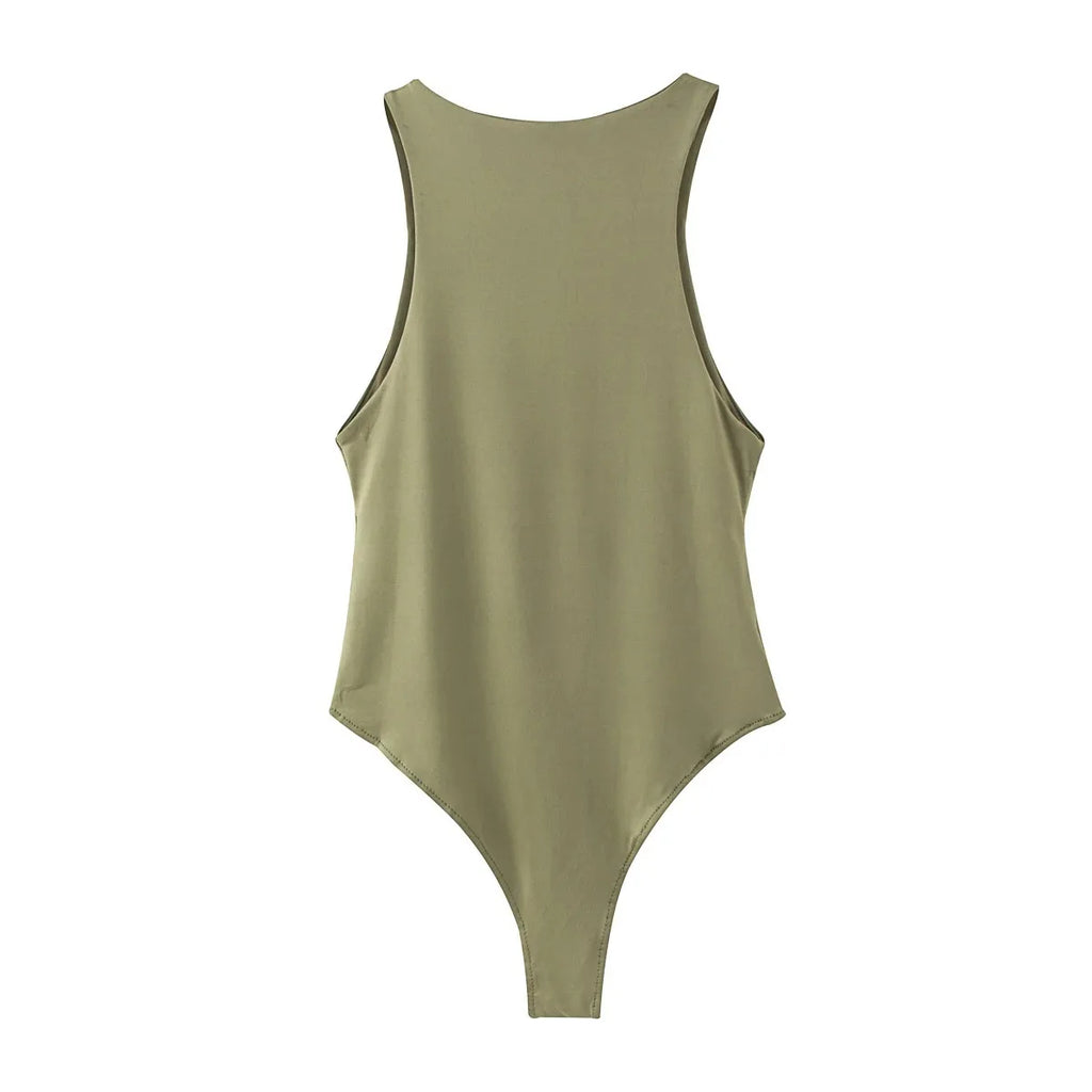 Body donna 4 colori sottile casual chic