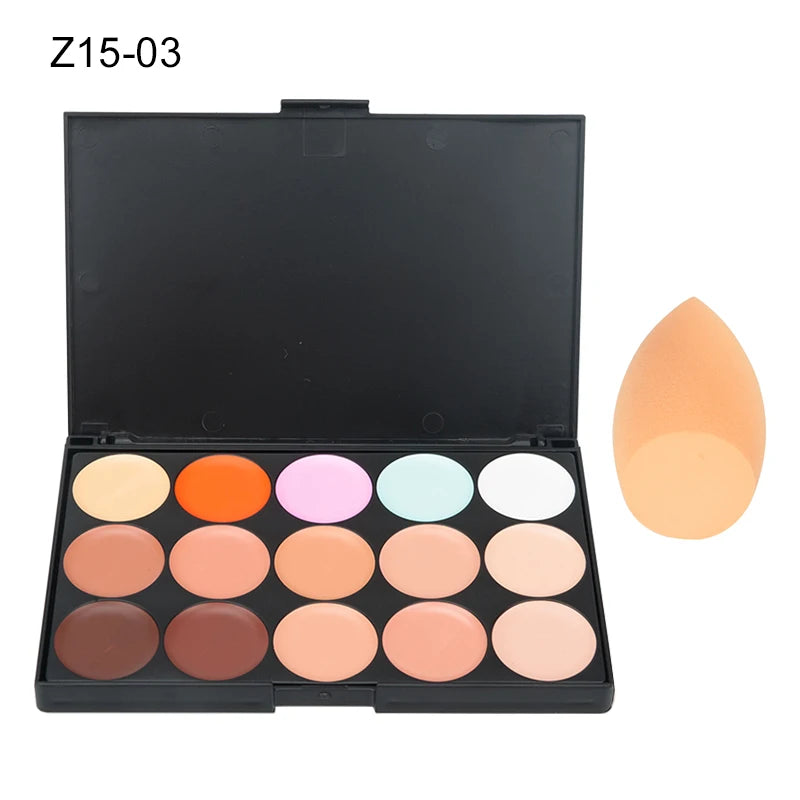 Trucco Professionale Fondotinta Palette 15 Colori