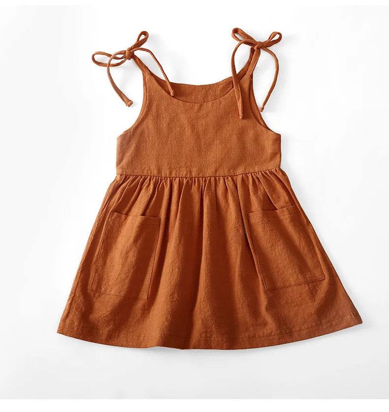 Abito estivo per bambina in cotone