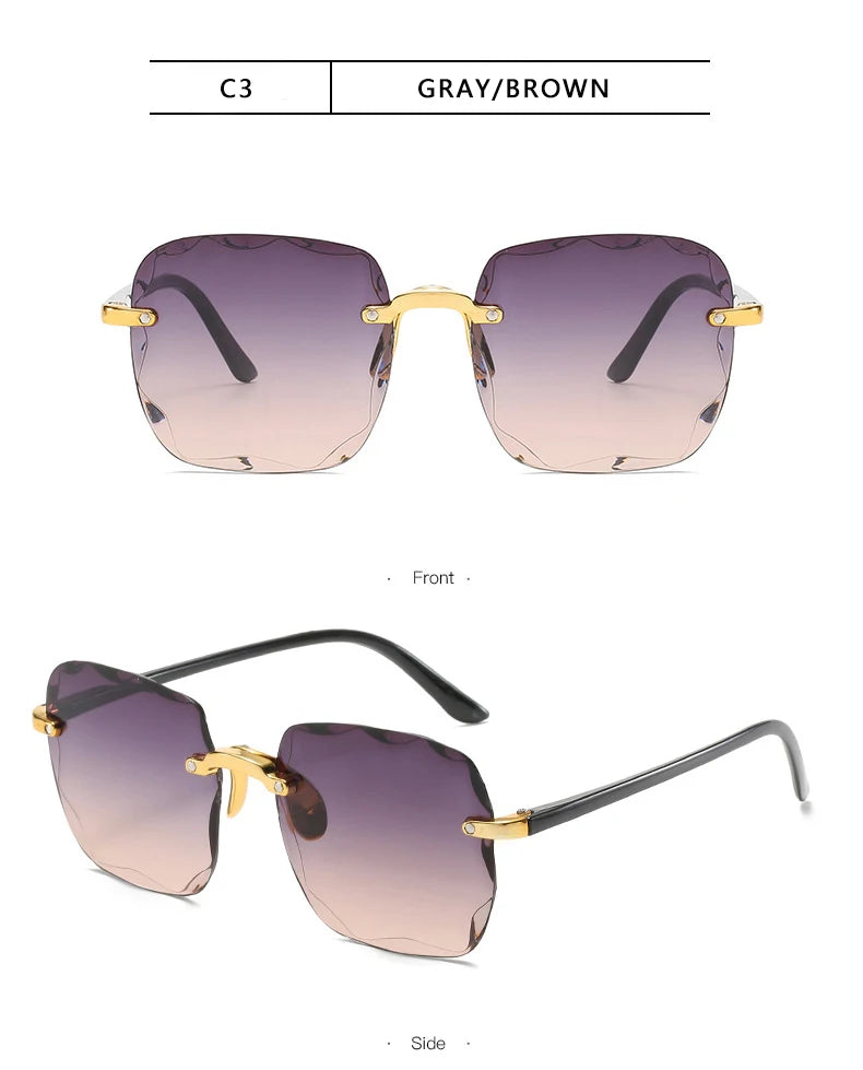 3 Pz Occhiali da sole Donna Top Quality