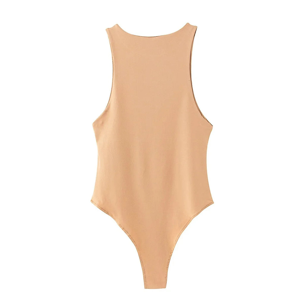 Body donna 4 colori sottile casual chic