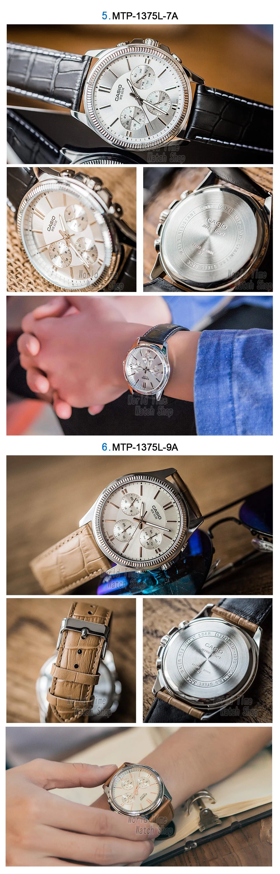 Casio Orologio da uomo impermeabile vari modelli