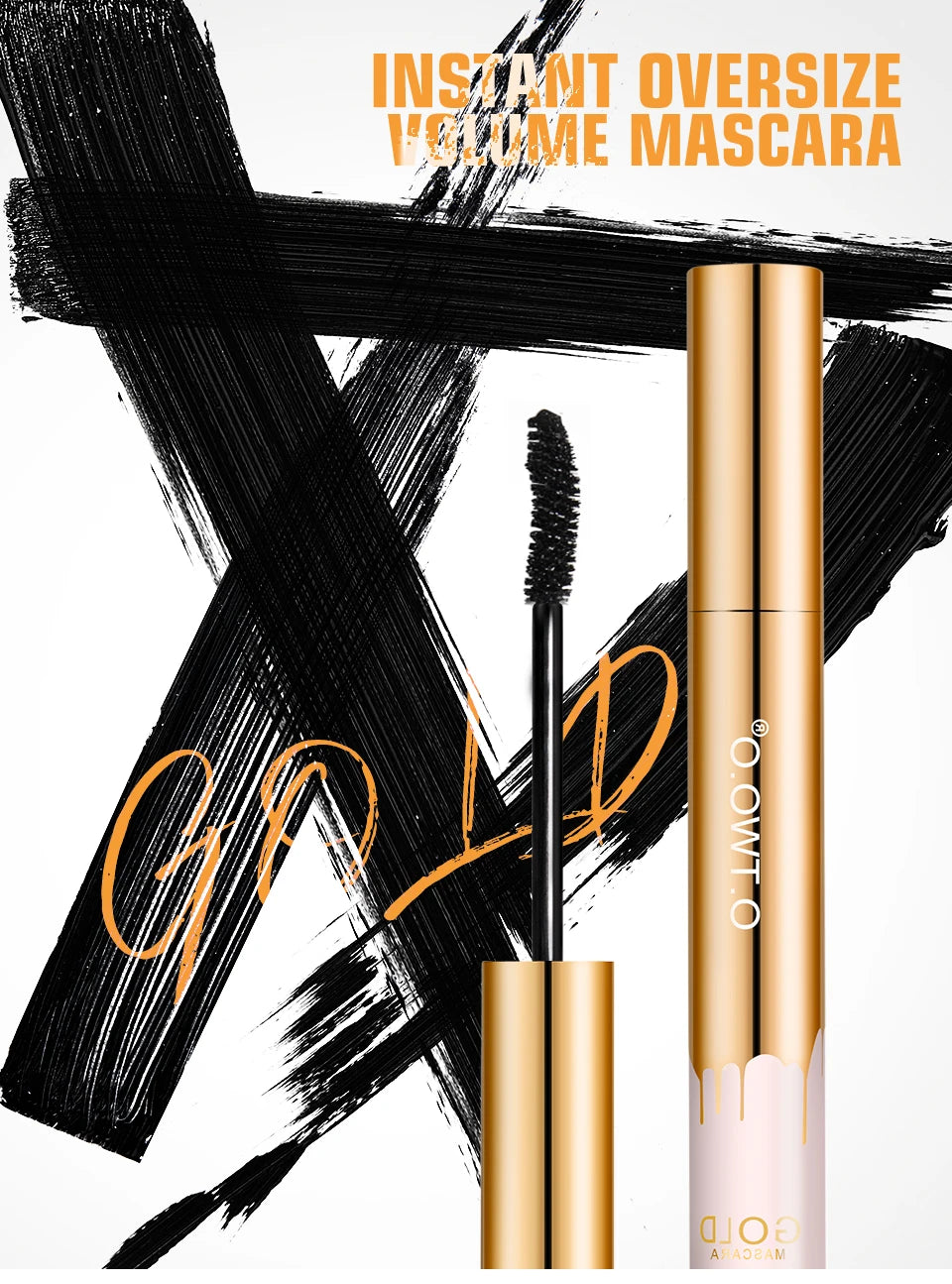 O.TWO.O Mascara di allungamento trucco professionale