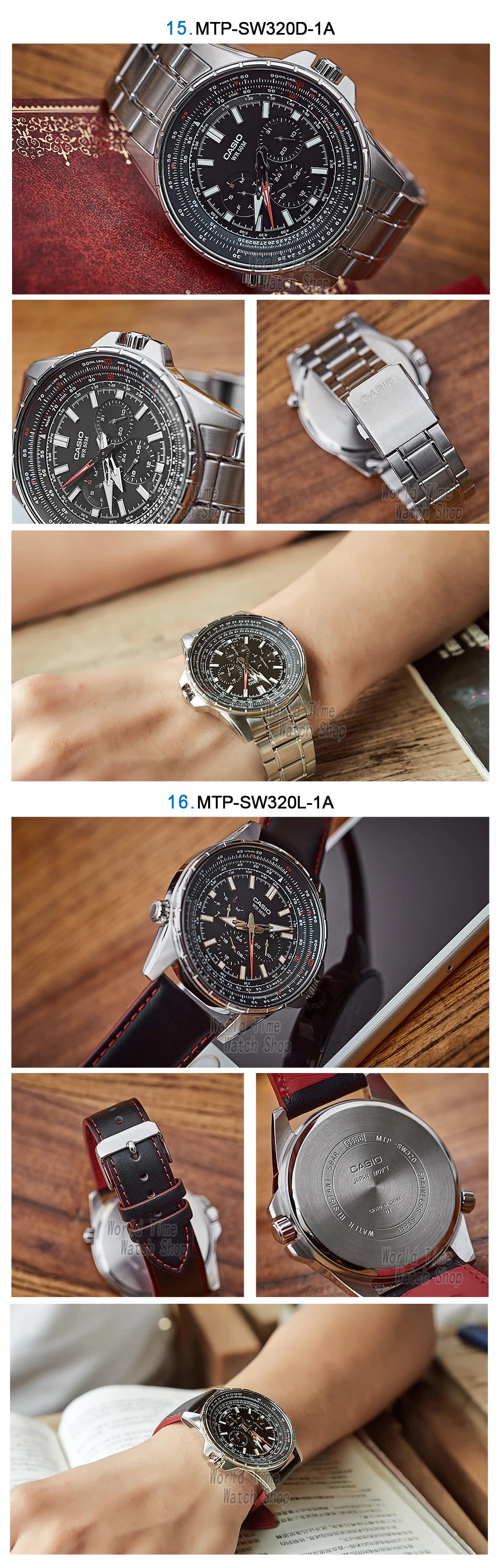 Casio Orologio da uomo impermeabile vari modelli