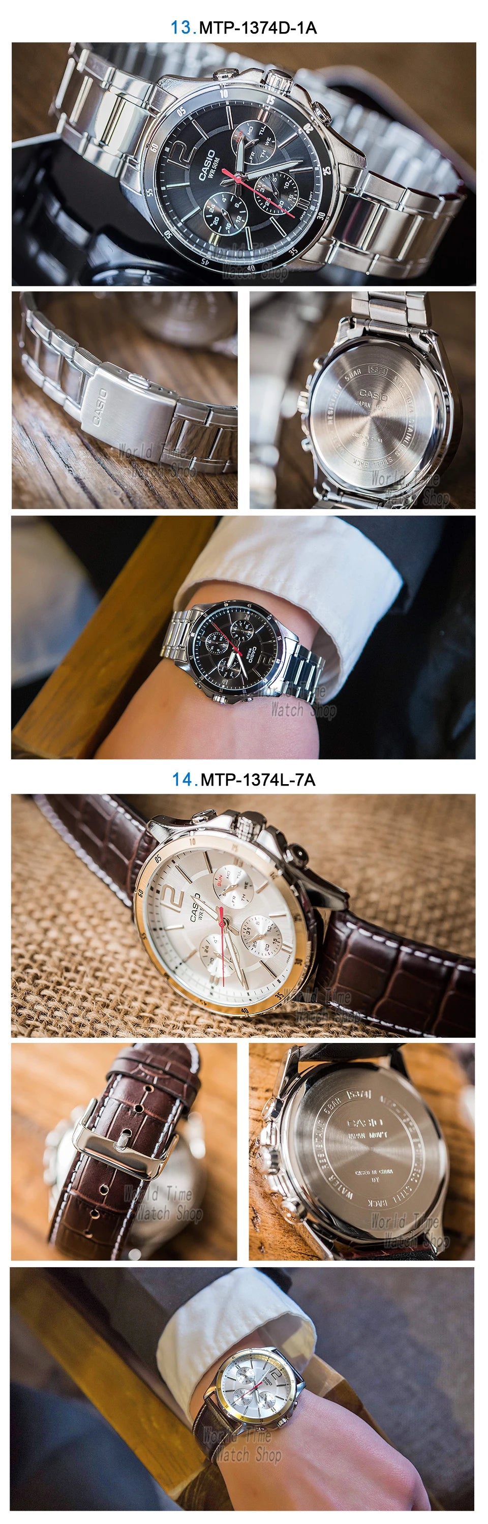 Casio Orologio da uomo impermeabile vari modelli