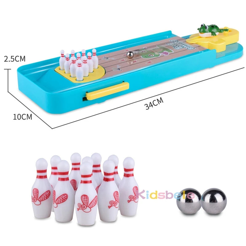 Mini Bowling Giocattolo Divertente Interattivo Per Bambini