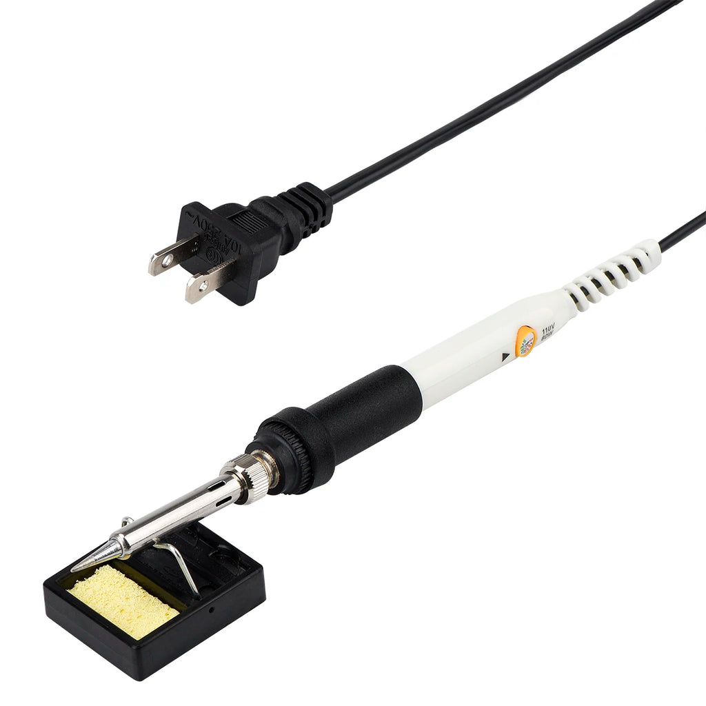 🇺🇸JCD 220V 60W Saldatore elettrico a temperatura regolabile di qualità Kit completo