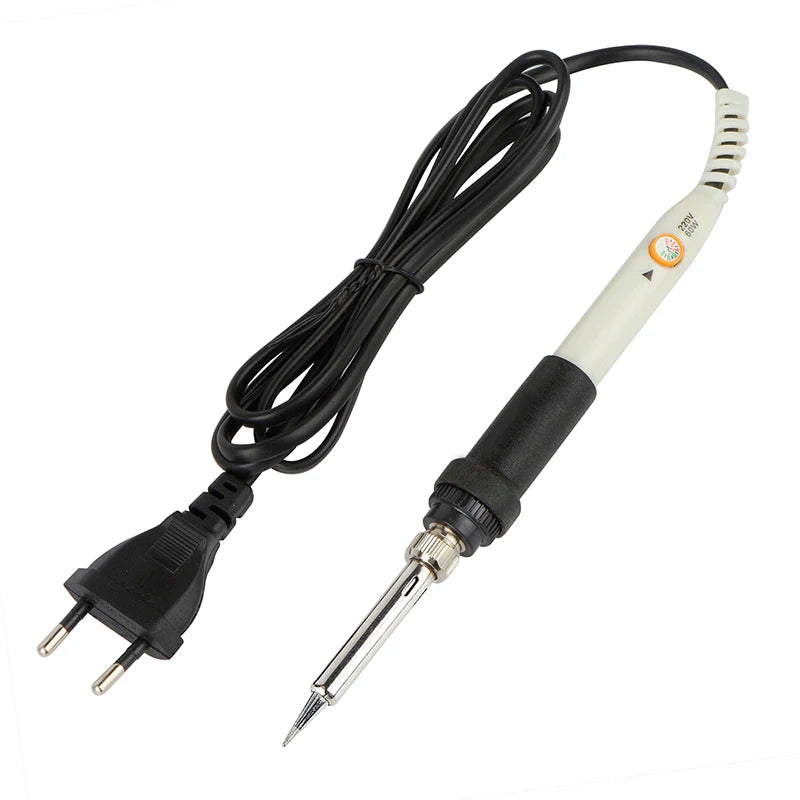 🇺🇸JCD 220V 60W Saldatore elettrico a temperatura regolabile di qualità Kit completo