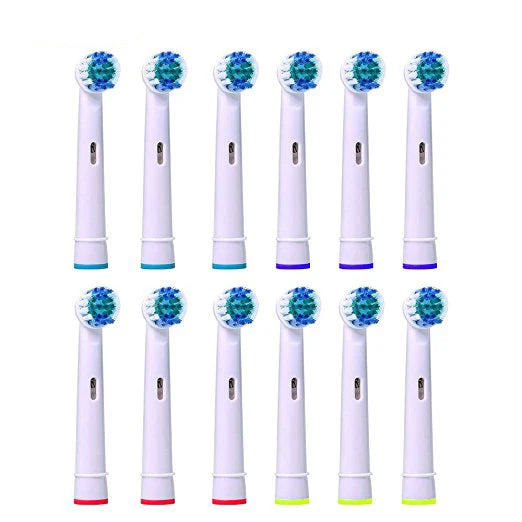 12 pezzi di testine di ricambio per Braun oral B D12,D16,D29,D20,D32,OC20,D10513, DB4510k 3744 3709 D19 OC18 D811 D9525 D9511