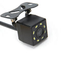 Hippcron Telecamera posteriore per auto 4 LED Visione notturna Reverse Monitor di parcheggio Impermeabile 170 gradi HD Video