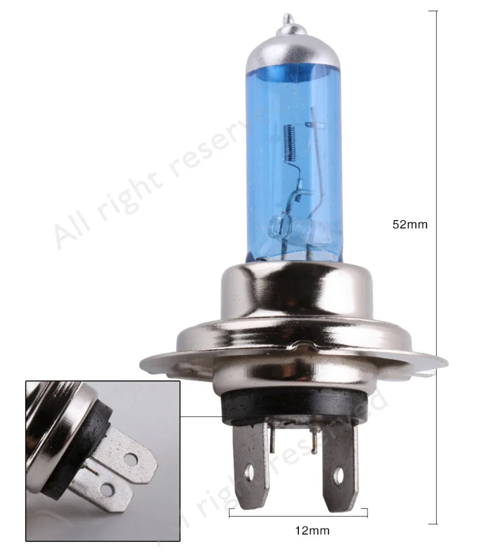 H7 100W 12V 55W Fari per auto ad alta potenza