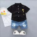 Set 2 Pz bambini Top Denim 0-4 anni