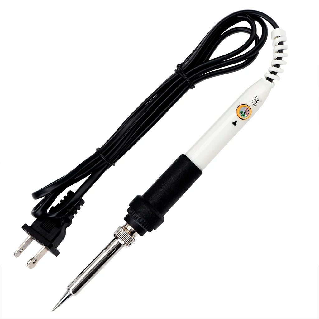 🇺🇸JCD 220V 60W Saldatore elettrico a temperatura regolabile di qualità Kit completo
