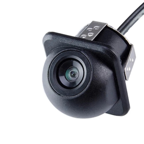Hippcron Telecamera posteriore per auto 4 LED Visione notturna Reverse Monitor di parcheggio Impermeabile 170 gradi HD Video