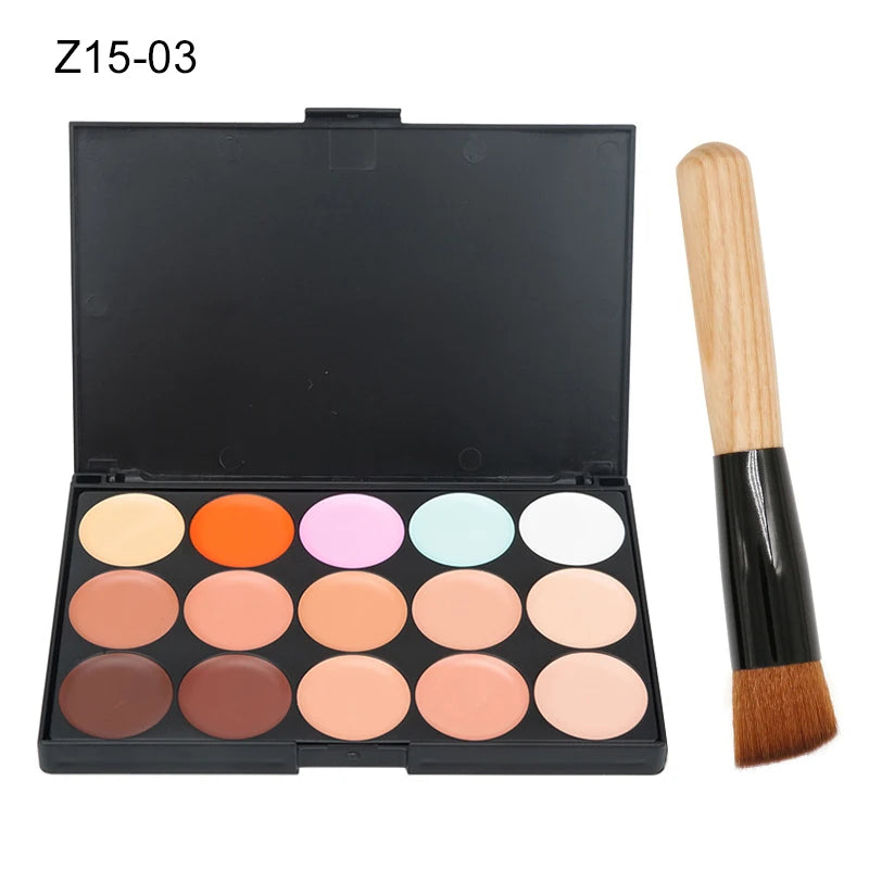 Trucco Professionale Fondotinta Palette 15 Colori