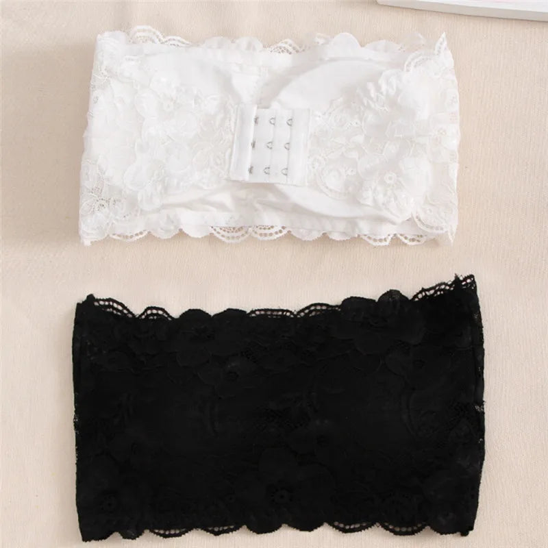 Bralet in pizzo senza spalline