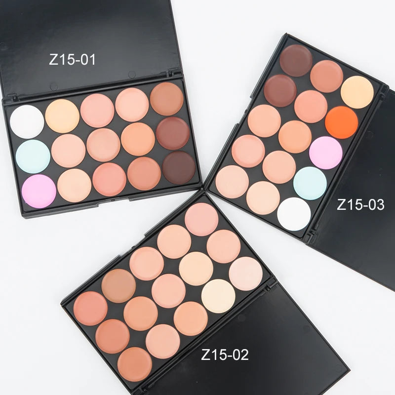Trucco Professionale Fondotinta Palette 15 Colori