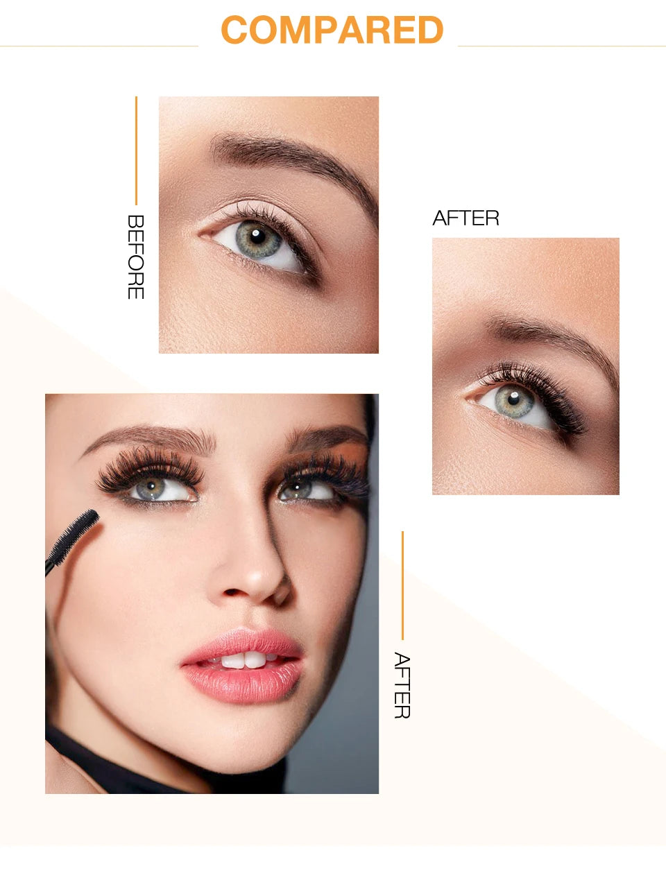 O.TWO.O Mascara di allungamento trucco professionale