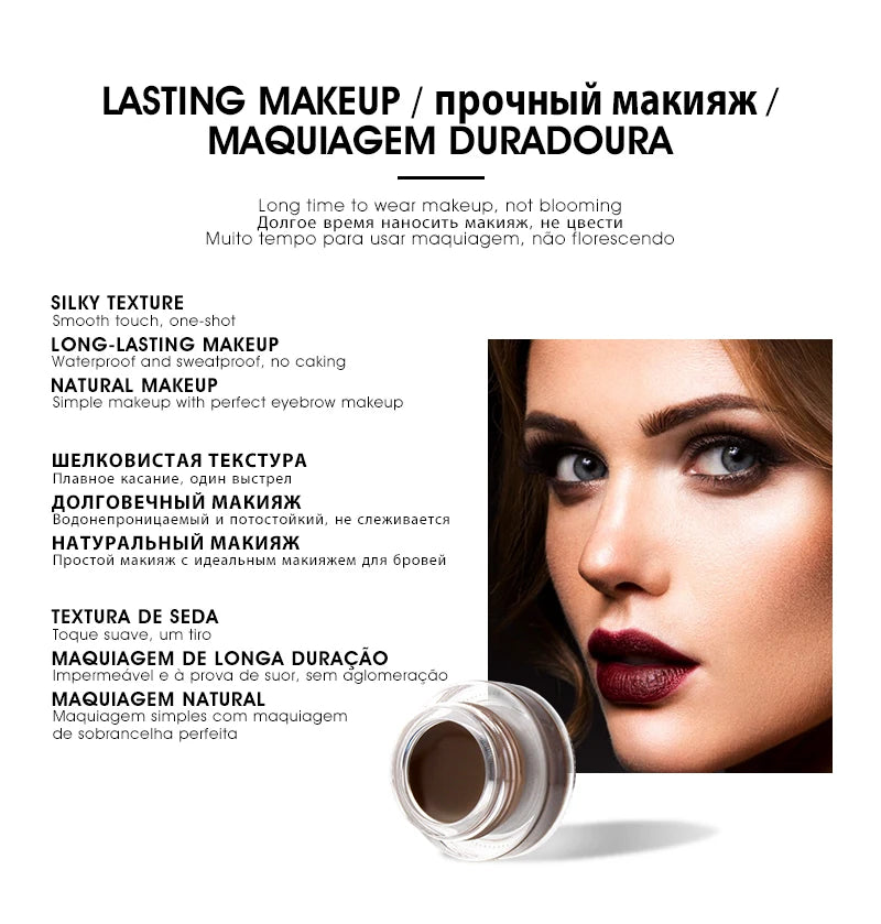 IMAGIC Professional Eyebrow Gel 6 Colori