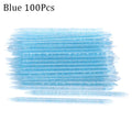 100 pezzi Nail Art Cuticle Pusher Riutilizzabile a doppia estremità Strumento professionale per la rimozione delle cuticole