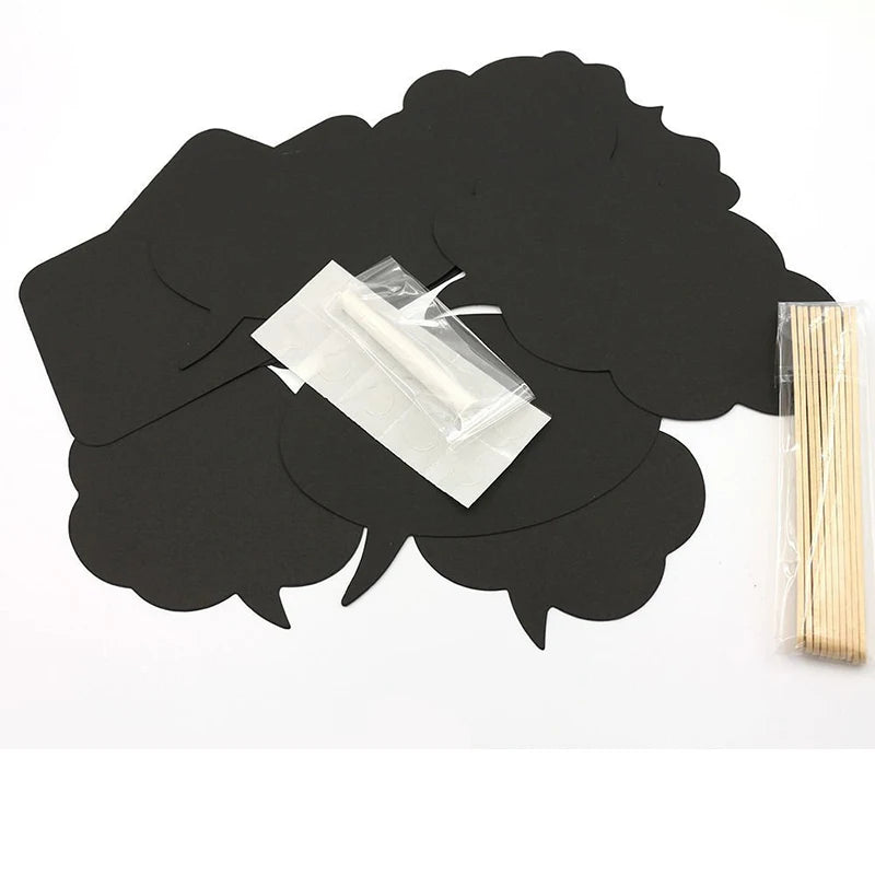 10-58 pezzi Divertimento Decorazione di nozze Photo Booth Props Fai da te Forniture per feste