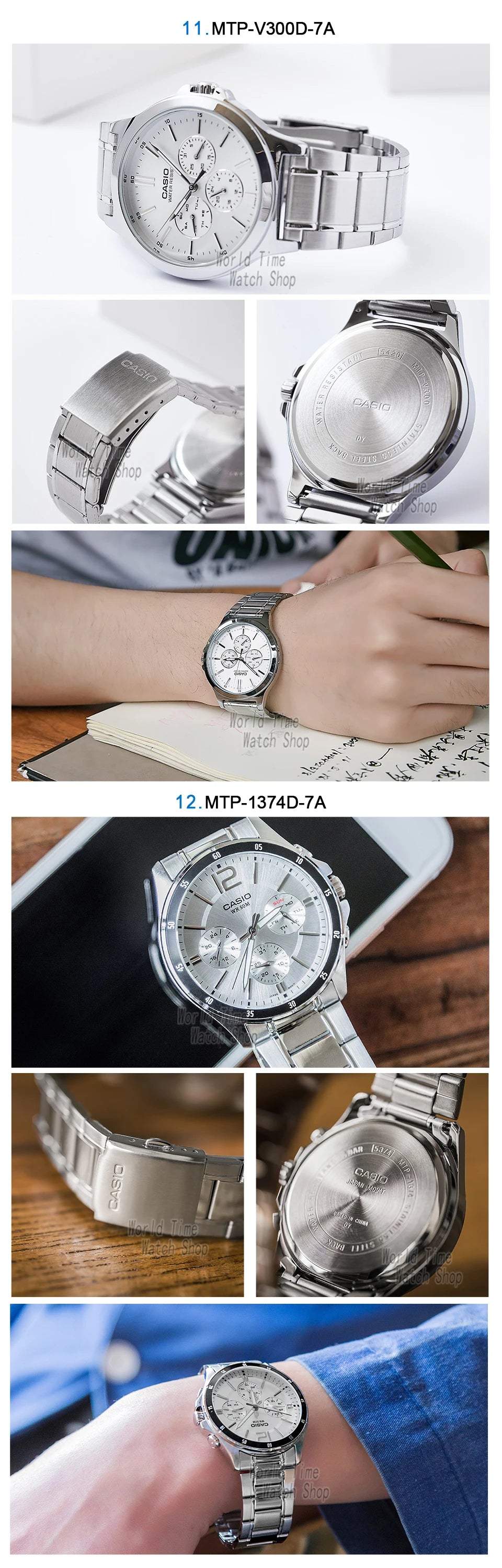Casio Orologio da uomo impermeabile vari modelli