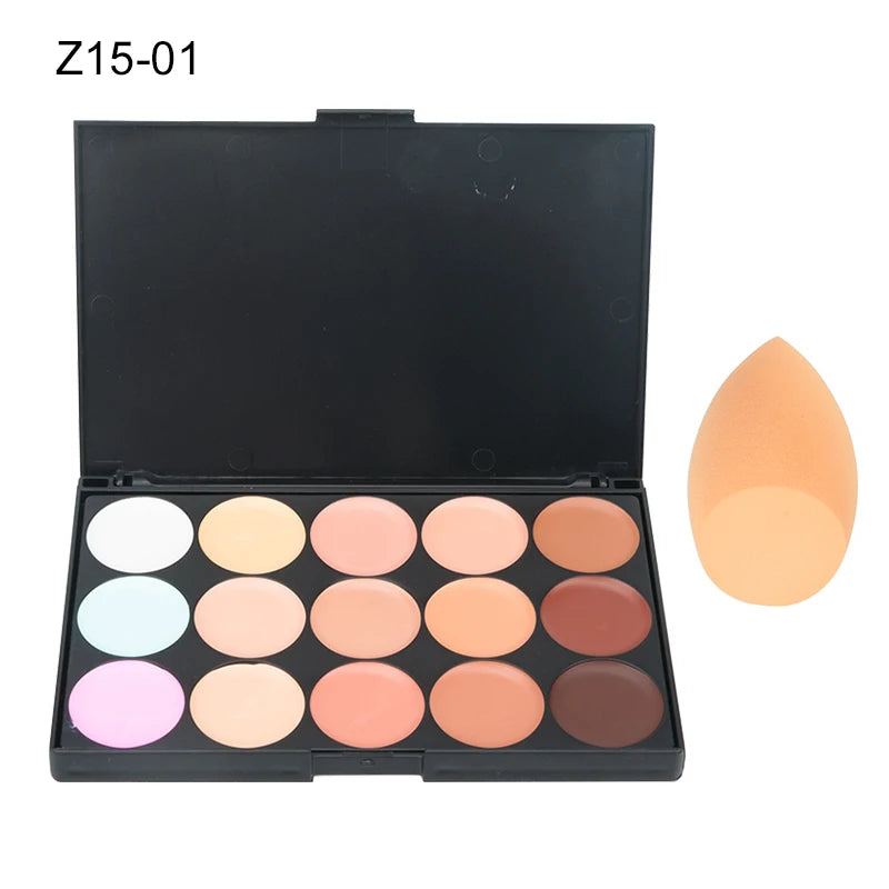 Trucco Professionale Fondotinta Palette 15 Colori