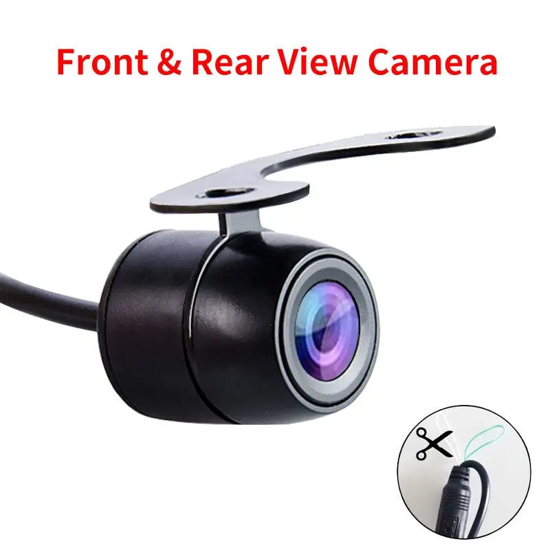 Hippcron Telecamera posteriore per auto 4 LED Visione notturna Reverse Monitor di parcheggio Impermeabile 170 gradi HD Video