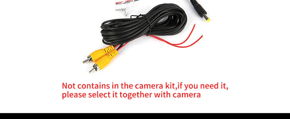 Hippcron Telecamera posteriore per auto 4 LED Visione notturna Reverse Monitor di parcheggio Impermeabile 170 gradi HD Video