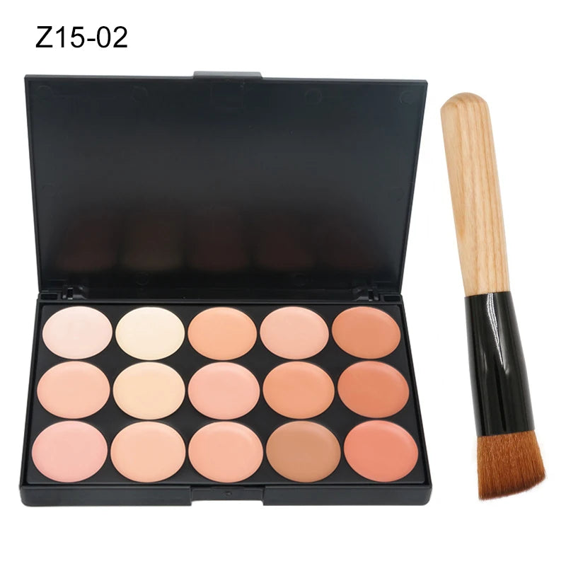 Trucco Professionale Fondotinta Palette 15 Colori
