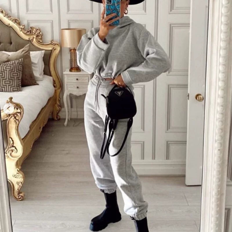 Tuta casual sportivo a maniche lunghe