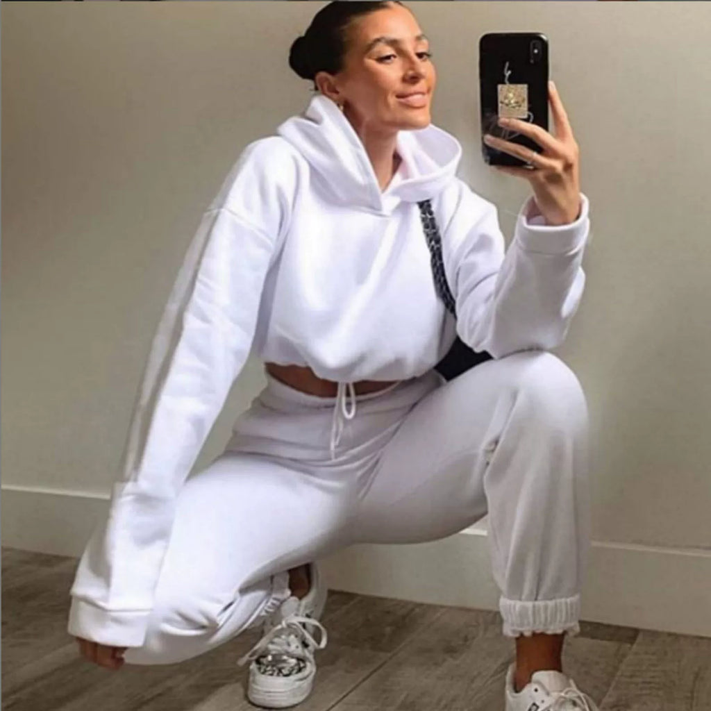 Tuta casual sportivo a maniche lunghe