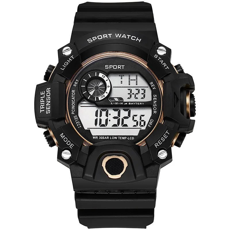 Orologio da uomo Multifunzionale Impermeabile Allarme luminoso