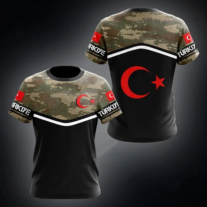 Turchia T-shirt da uomo Top