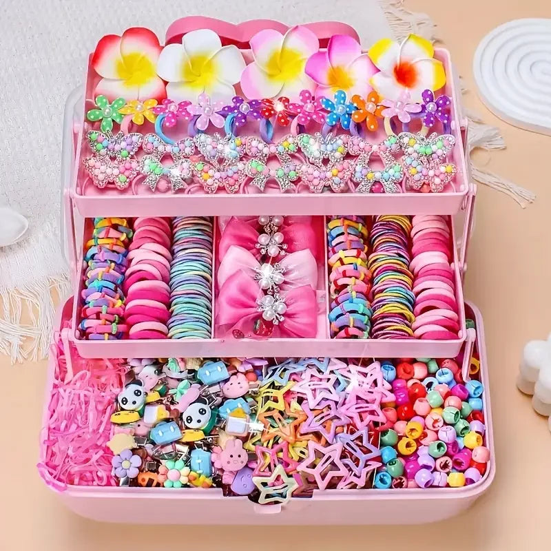 Set di accessori per capelli 500 Pz