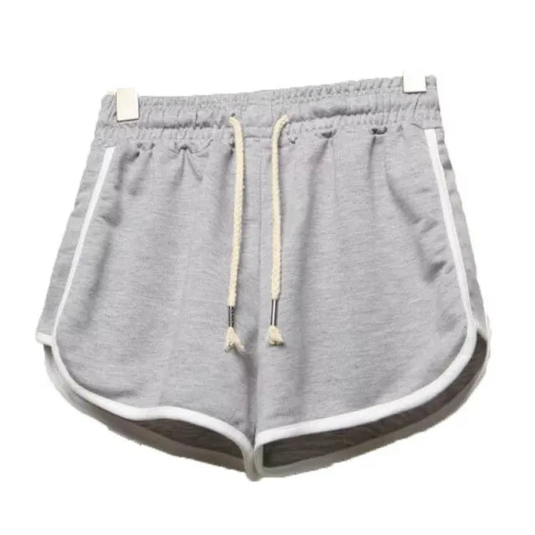 Pantaloncini da donna Abbigliamento esterno estivo a vita media casual