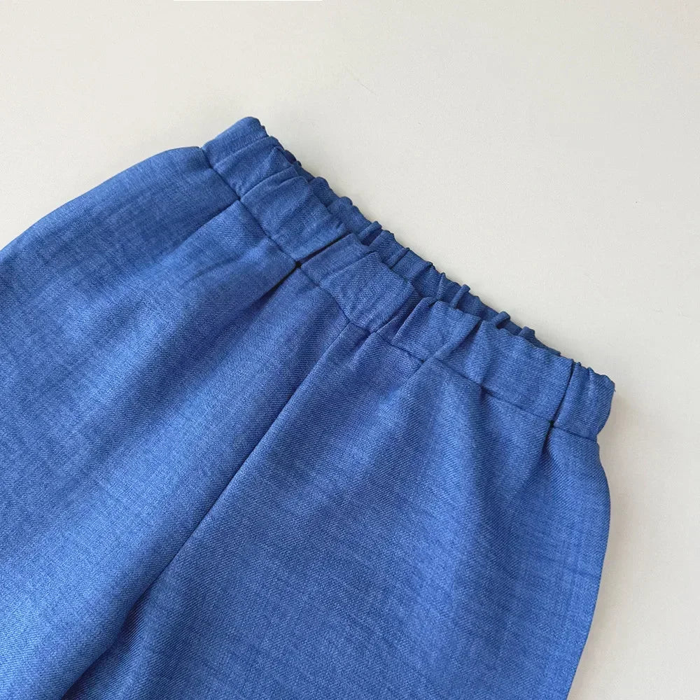 Top e pantaloni Set in due pezzi Abbigliamento casual per bambina