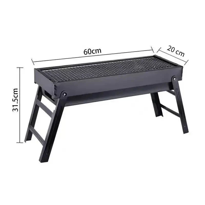 Barbecue pieghevole portatile