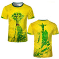 🇧🇷T-shirt Unisex a maniche corte Brasil 2026